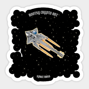 BOOTSY SPACE BASS Sticker